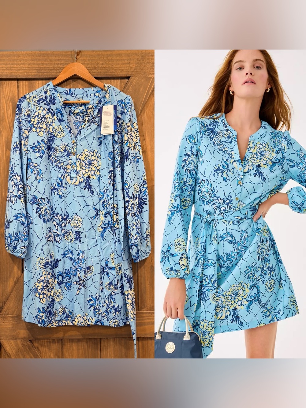Lilly Pulitzer UPF 50+ Ensley Long Sleeve Dress